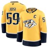 Dresovi Nashville Predators 2024-25 Fanatics Premium Roman Josi Domaći Žuto - Muške